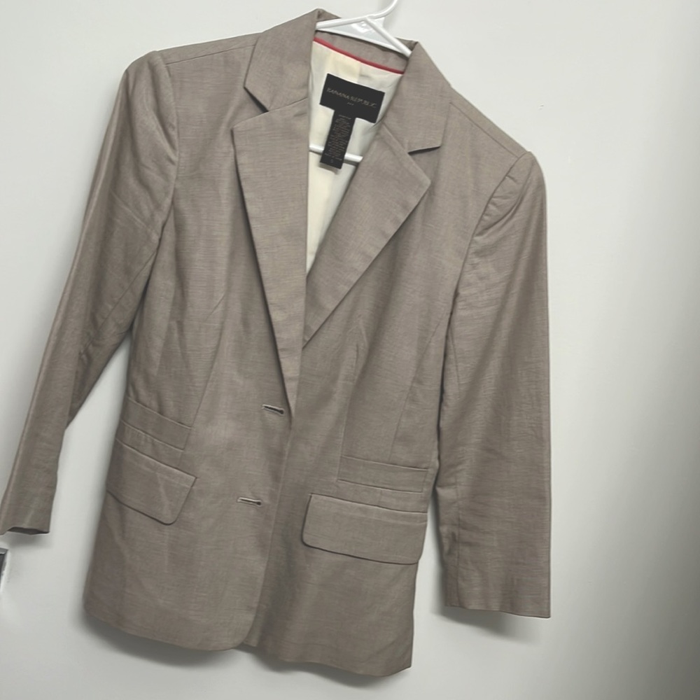 Banana republic suit jacket